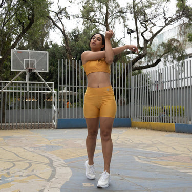 Short Deportivo TFIT PRO 634 Amarillo - tfit.com.mx